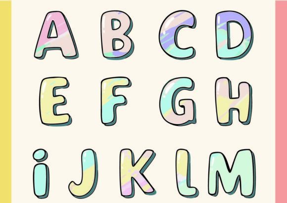 Aurora: A Colorful Heaven of Typographic Paintings