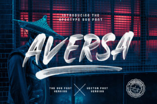 Aversa: The Bold Display Font for Standout Projects
