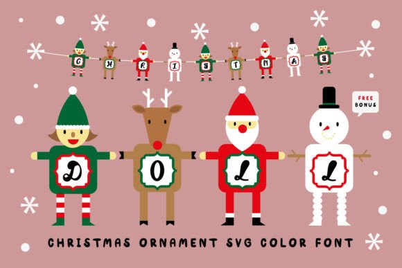 Christmas Doll: Adding Playful Festive Charm to Your Designs