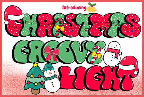 Christmas Groovy Light: A Retro Vibe for Modern Holiday Cheer
