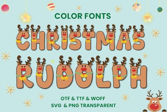 Christmas Rudolph: Capturing Festive Magic in Every Letter