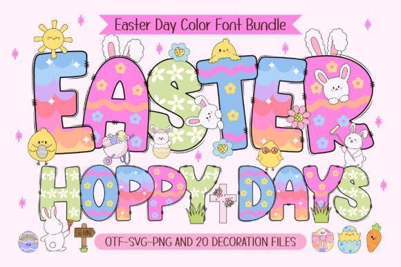 Crafting Festive Cheer with the Hoppy Days Easter Font