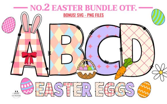 Easter Army: A Display Font with Springtime Energy