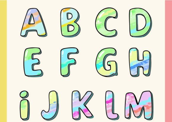 Elizabeth: A Colorful Heaven of Typographic Art