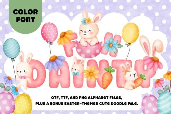 Fox Dainty: A Sweet Spring Font for Charming Designs