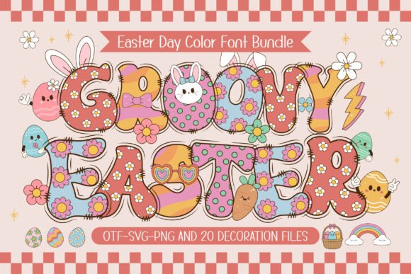 Groovy Easter: A Retro Revival for Your Springtime Designs