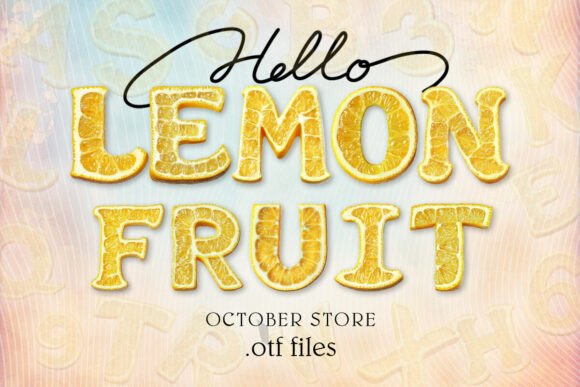 Infuse Your Designs with the Zesty Spirit of Lemon Fruit