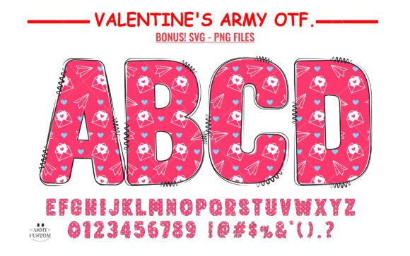 Love Valentine's Paper Plane: A Font with a Story to Tell