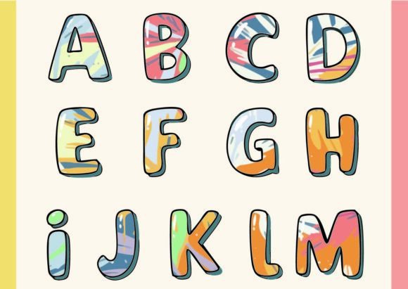 Madilyn: A Colorful Heaven of Typographic Art