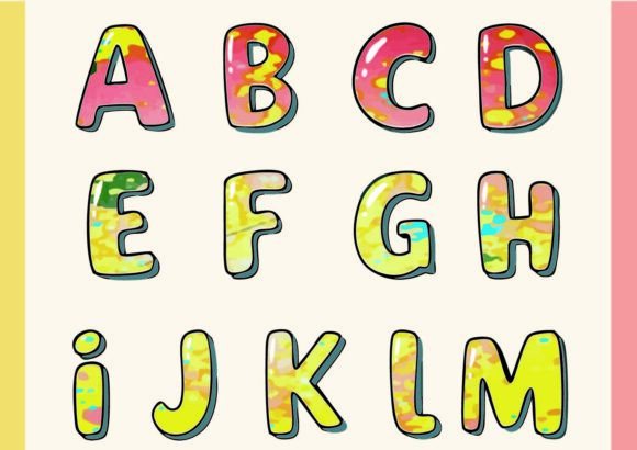 Meadow: A Typographic Canvas of Colorful Paths