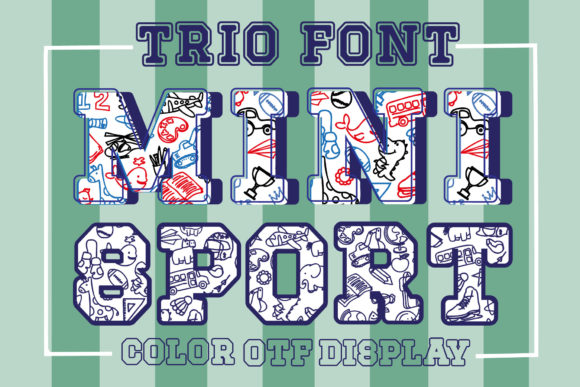 Mini Sport: A Color Font for Playful Branding
