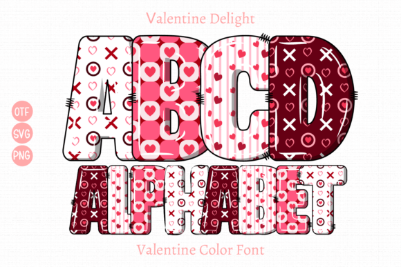 Valentine Delight: A Vibrant Font for Authentic Designs