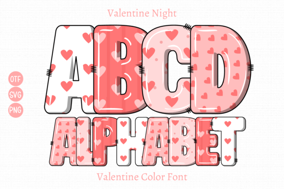 Valentine Night: A Creative Font for Modern Design