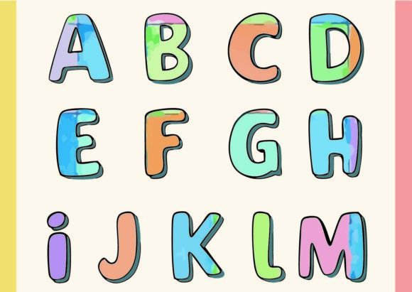 Vivienne: A Color Font That Turns Every Letter into a Typographic Painting